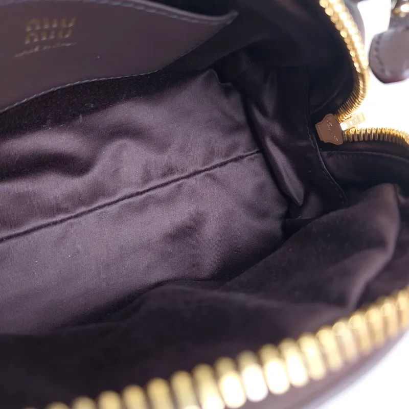 Miumiu Shoulder Bag Beau Calfskin Small 23 × 10 × 11.5 cm — detail view 9 of 11