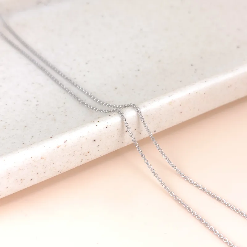 Tiffany&Co. Necklace TC ollection Smile Necklace White Gold Diamondmini44.5cm — cover view 2 of 8