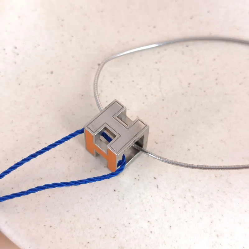 Hermès Necklace Cage d'H Necklace One Size 43cm — cover view 2 of 6