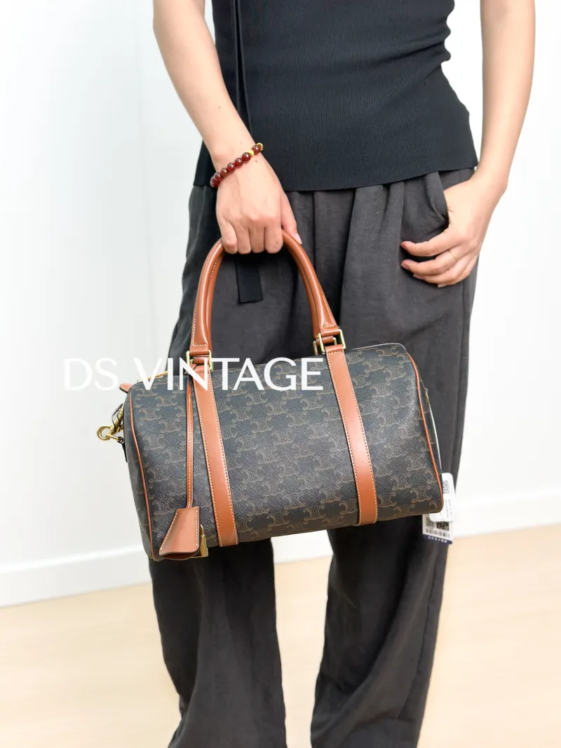CELINE Crossbody Bag Monogram PVC Large 31 × 17 × 20 cm — on-model view 4 of 4
