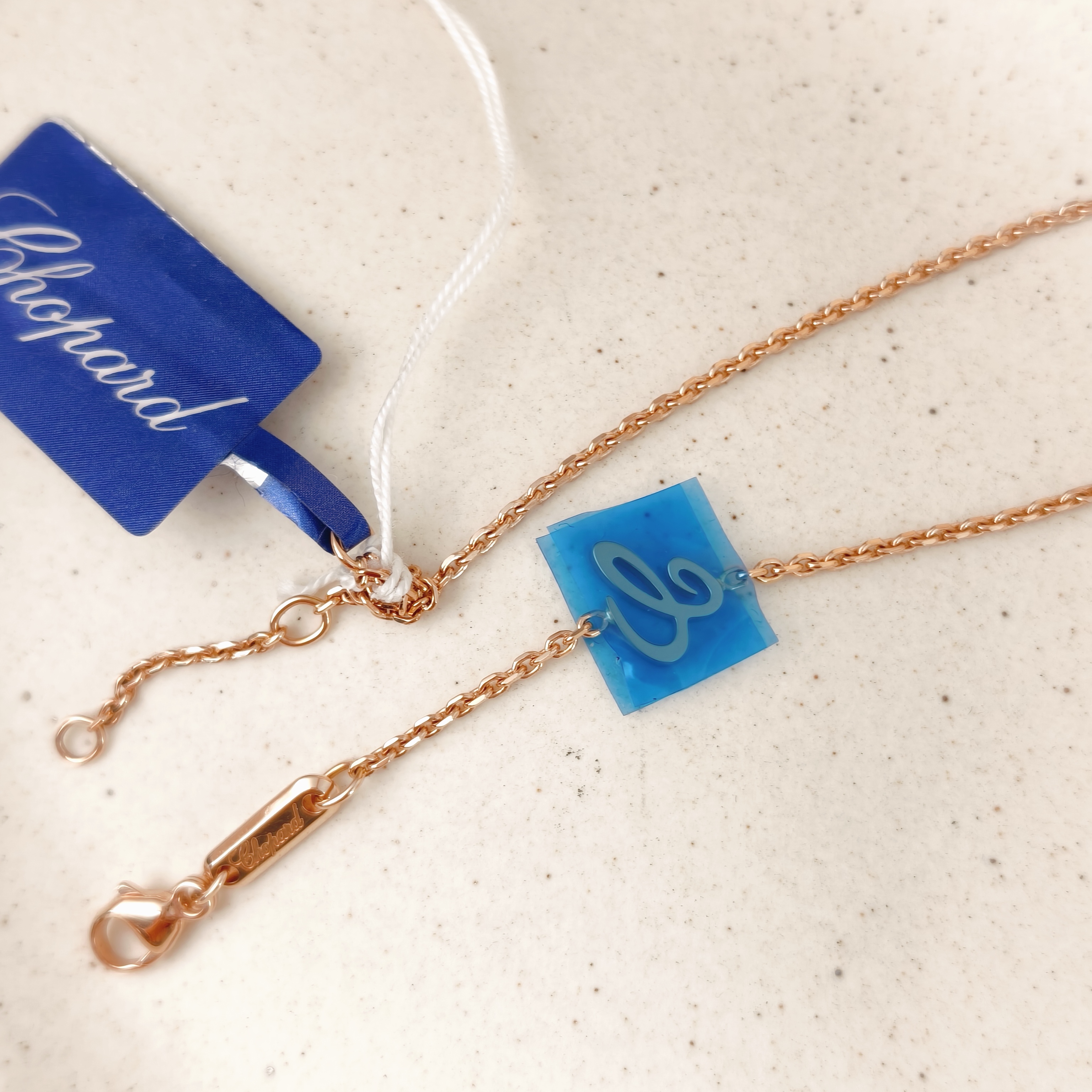 CHOPARD Necklace Happy Diamonds Icons Pavé Diamond Necklace Rose Gold Diamond18KR ose Gold One Size41cm — cover view 6 of 12