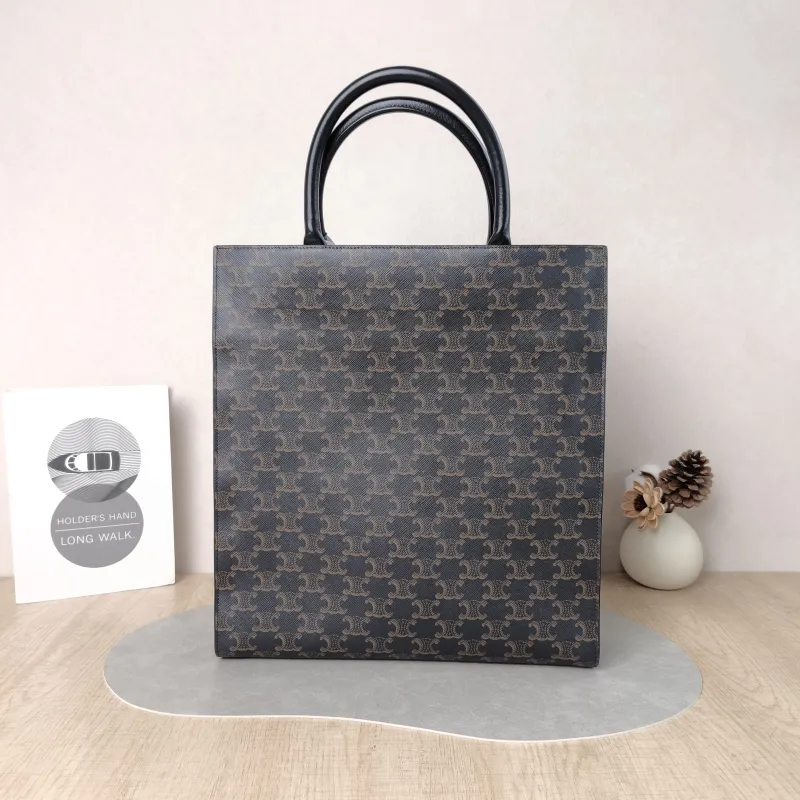 CELINE Crossbody Bag CABAS Monogram PVC Medium 31.5 × 5 × 35 cm — cover view 5 of 5