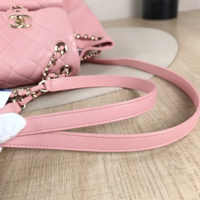 Chanel Backpack Duma Pink Calfskin Small18 × 12 × 18.5 cm — detail view 13 of 13