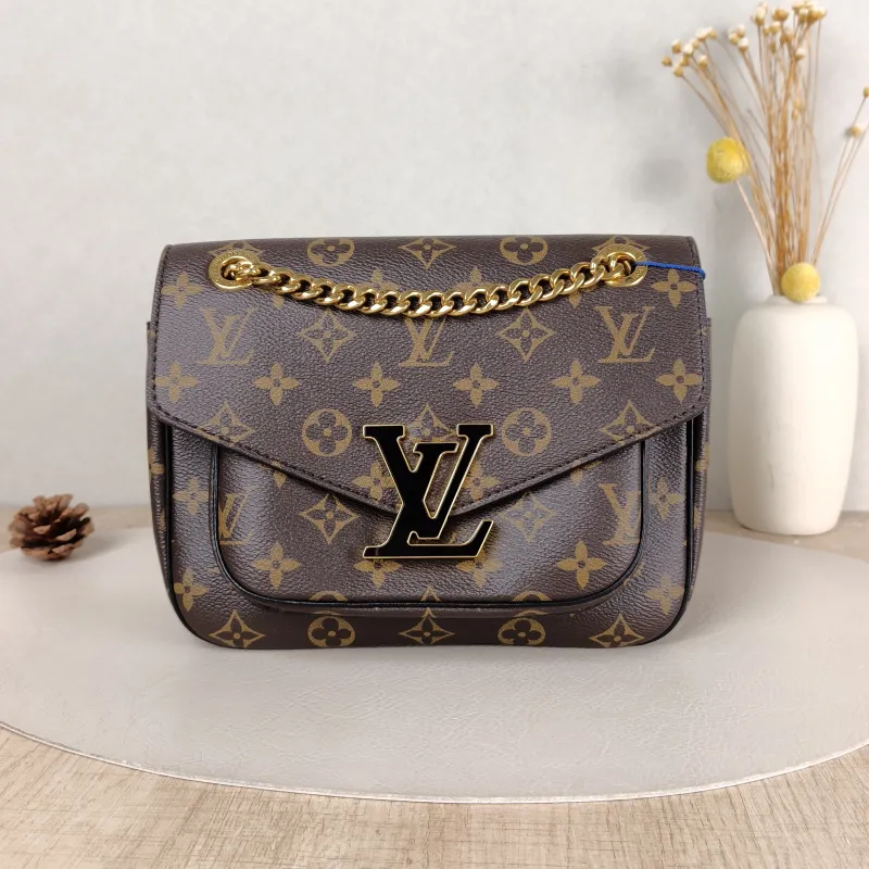 Louis Vuitton Crossbody Bag Passy Messenger Bag Monogram PVC Small 23 × 9 × 17 cm