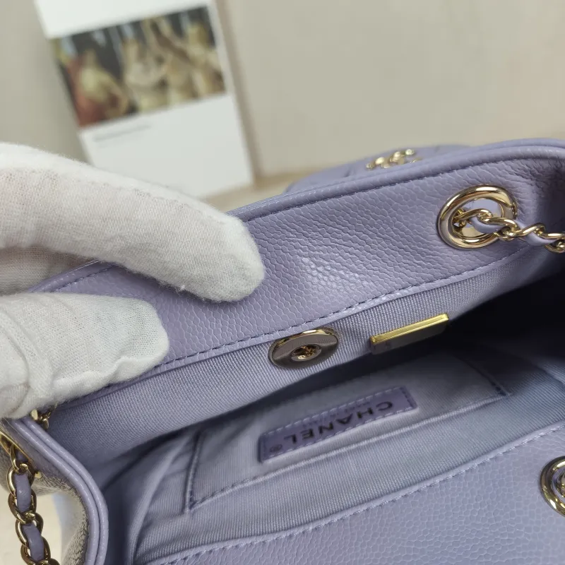 Chanel Backpack Duma Calfskin Small 16.5 × 10 × 17.5 cm — detail view 11 of 13
