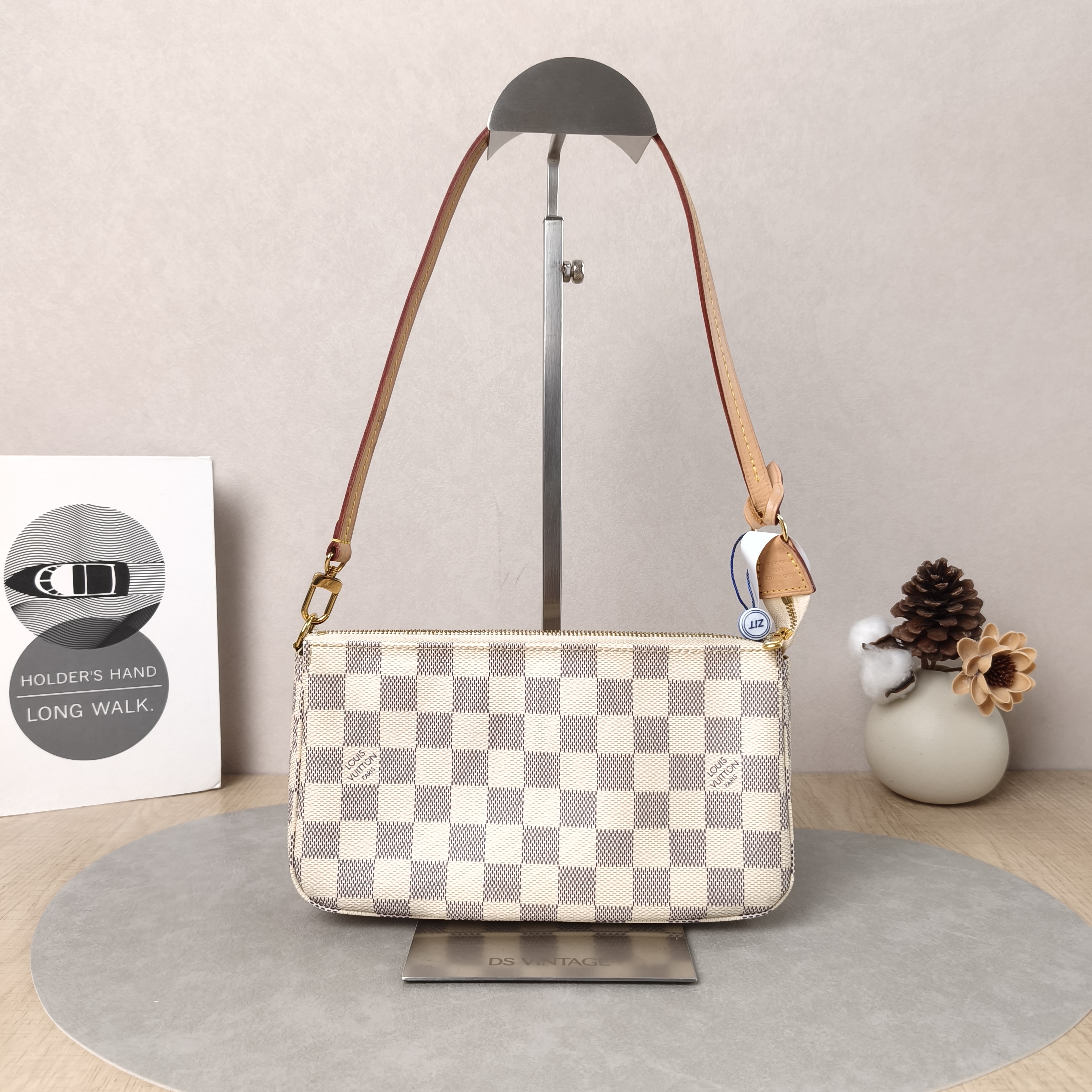 Louis Vuitton Shoulder Bag Vintage PVC Large21 × 3 × 13 cm