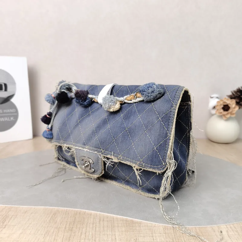 Chanel Crossbody Bag Crossbody Bag Blue 25 × 7 × 14 cm 20 — cover view 4 of 5