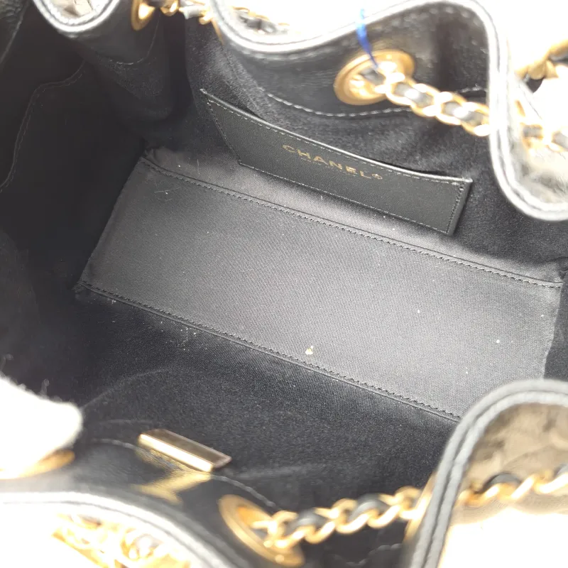 Chanel Shoulder Bag 25Bag Black Grained Calfskin Mini 22 × 12.5 × 20 cm — detail view 4 of 11