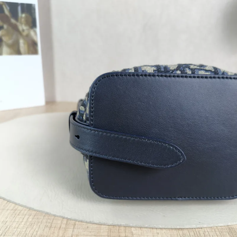 DIOR Shoulder Bag star Bucket Bucket Bag Blue Canvas One Size 13 × 9.5 × 19.5 cm — detail view 5 of 11