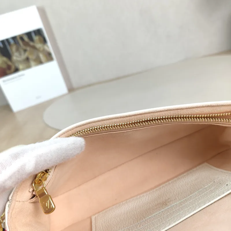 Louis Vuitton Crossbody Bag IVY White · Pink Monogram Empreinte Embossed Calfskin Small 23.5 × 4.3 × 12 cm — detail view 1 of 11