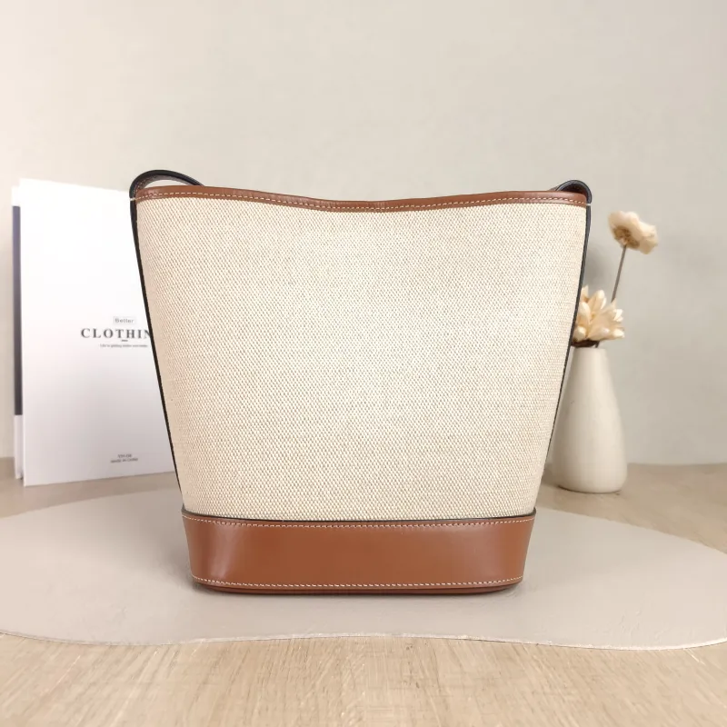 CELINE Shoulder Bag BUCKET TRIOMPHE Bucket Bag · Small 17 × 10 × 22 cm — cover view 4 of 5