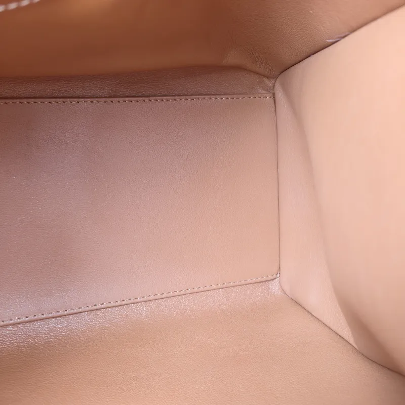 CELINE Shoulder Bag Cabas 16 Tote Bag Caramel Calfskin Large37 × 14 × 26 cm — detail view 10 of 10