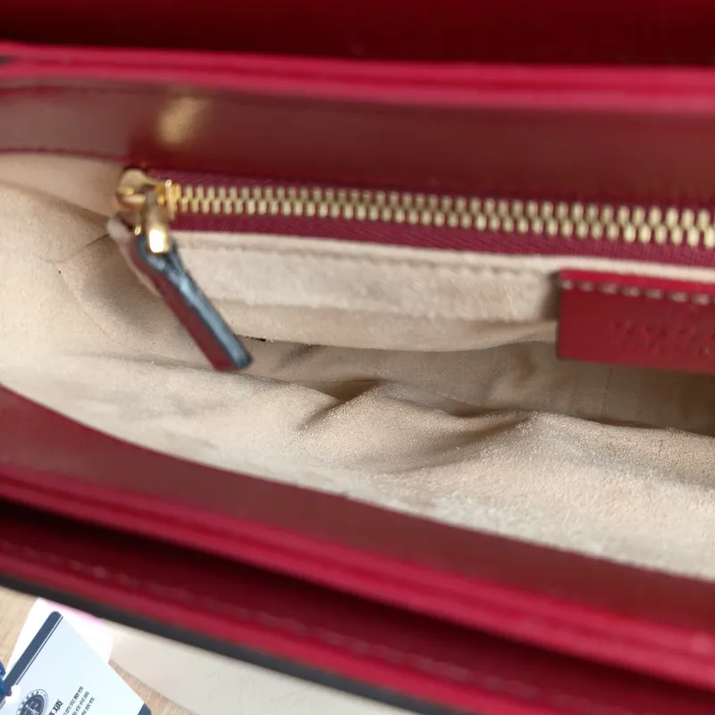 GUCCI Crossbody Bag Horsebit 1955 Horsebit Medium Monogram PVC Medium 25 × 8 × 18 cm — detail view 6 of 12