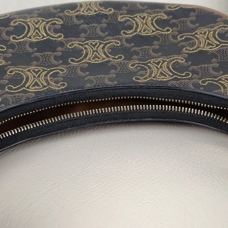 CELINE Shoulder Bag AVA Embroidered Edition PVC 23 × 6 × 13.5 cm — detail view 7 of 9