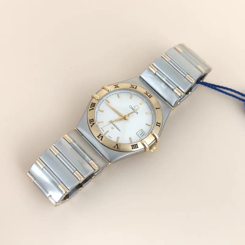 OMEGA Watch Watch White18KY ellow Gold One Size34mm — cover view 7 of 8
