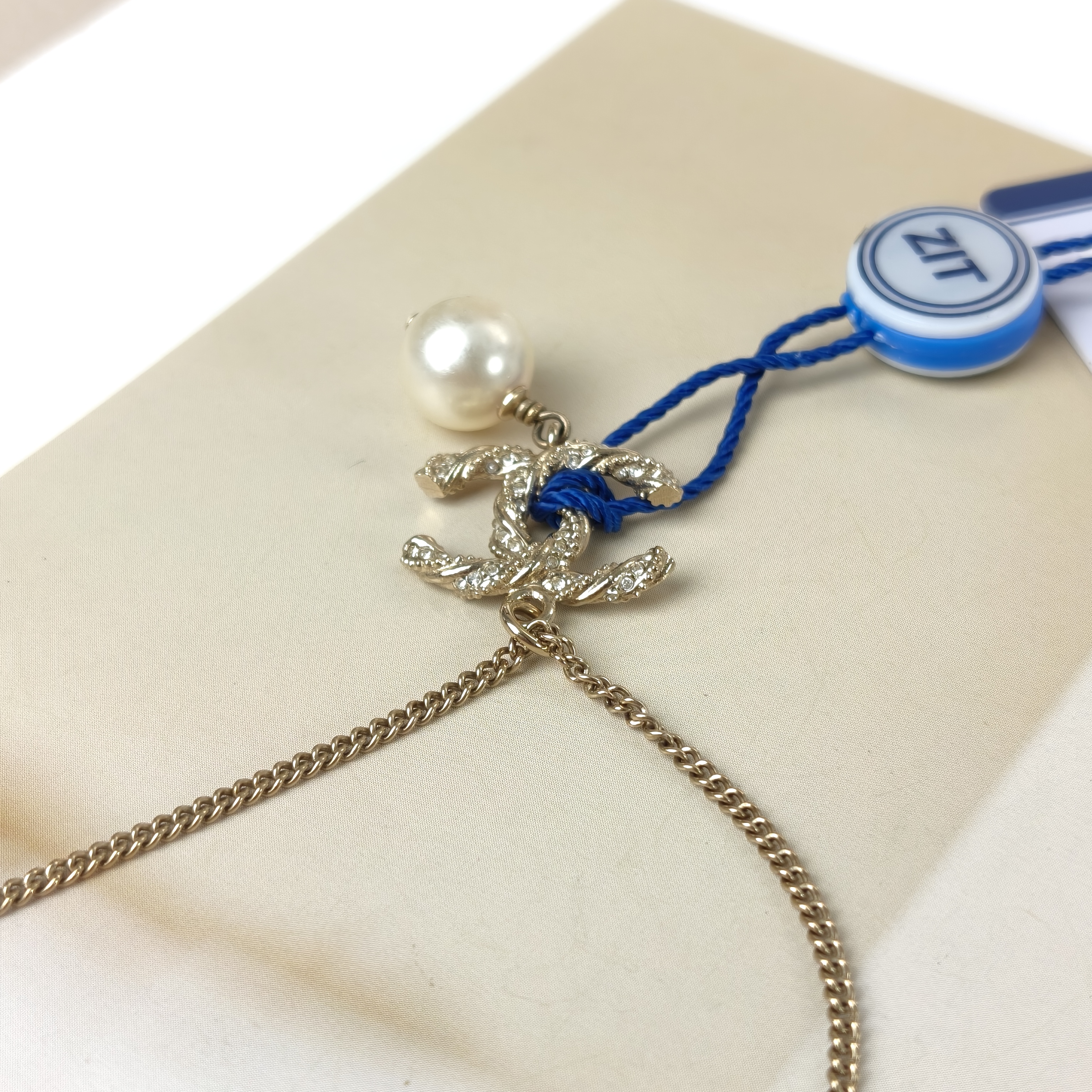 Chanel Necklace Necklace Gold One Size60cm One Size — cover view 4 of 9