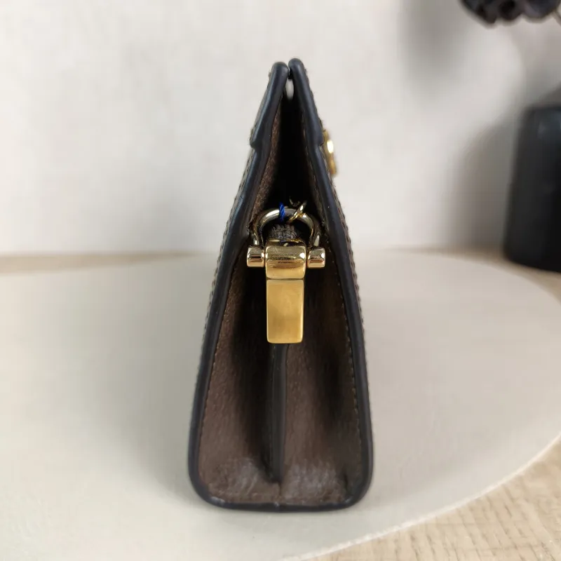 GUCCI Crossbody Bag Ophidia Monogram PVC 18.5 × 5.5 × 13 cm — detail view 2 of 12