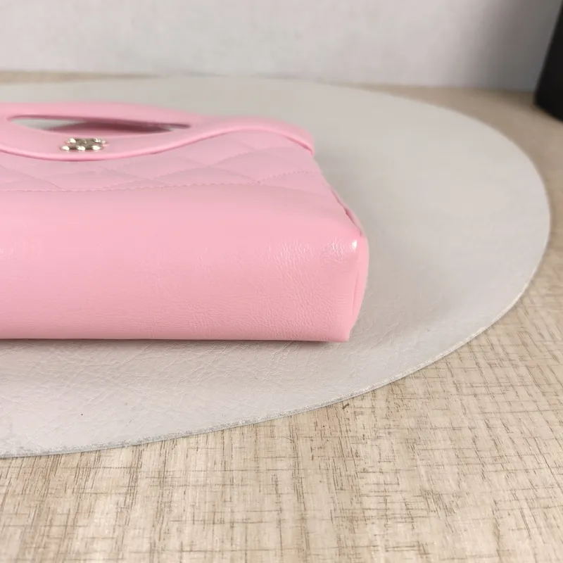 Chanel Crossbody Bag 31Bag Pink Waxed Leather nano 20.5 × 3.5 × 17 cm — detail view 10 of 12