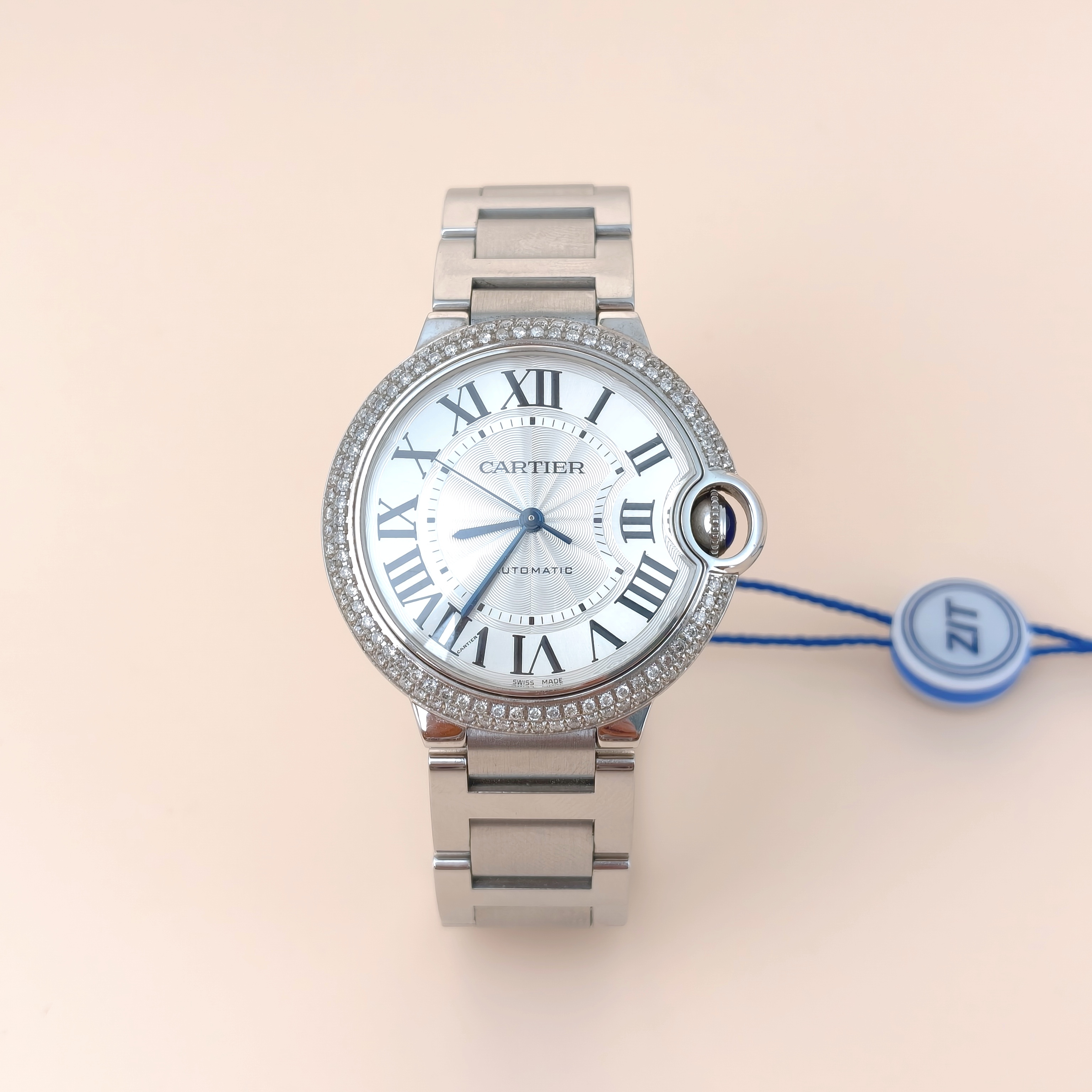 CARTIER Watch Ballon Bleu de Collection Watch White 36.6mm Watch