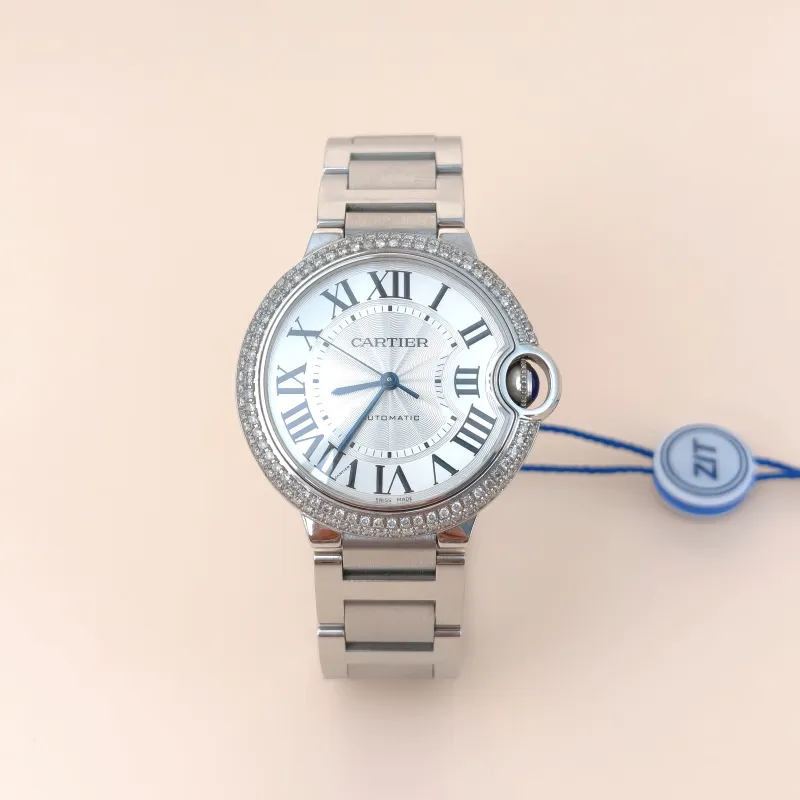 CARTIER Watch Ballon Bleu de Collection Watch White 36.6mm Watch