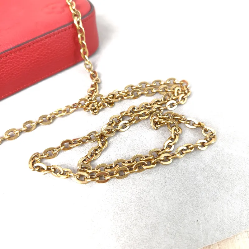 Louis Vuitton Crossbody Bag Pochette Félicie Red Calfskin Small21 × 3 × 12 cm — detail view 8 of 13
