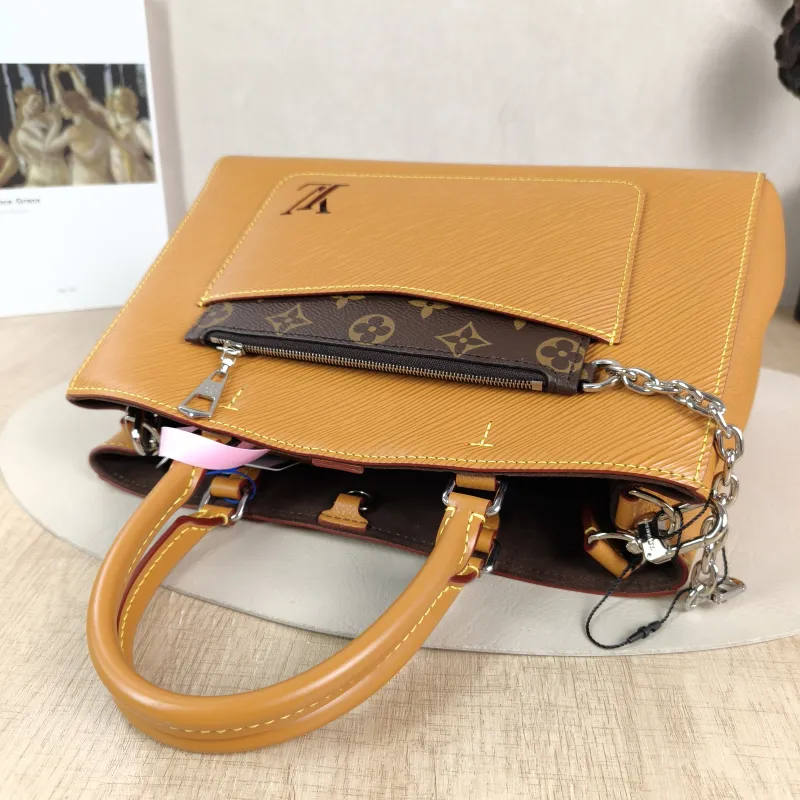 Louis Vuitton Crossbody Bag Marelle Tote Top Handle Bag Epi Embossed Calfskin Medium 30 × 13 × 21 cm — detail view 12 of 12