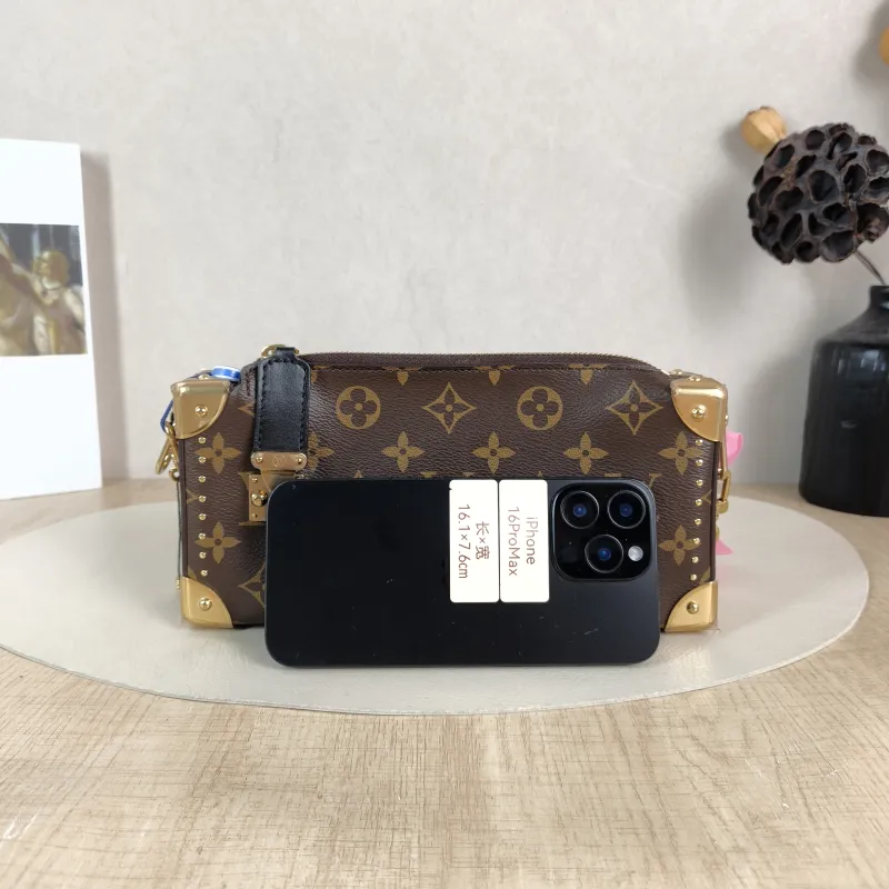 Louis Vuitton Crossbody Bag Slim Trunk Box Monogram PVC Medium 23 × 4 × 12 cm — cover view 5 of 5
