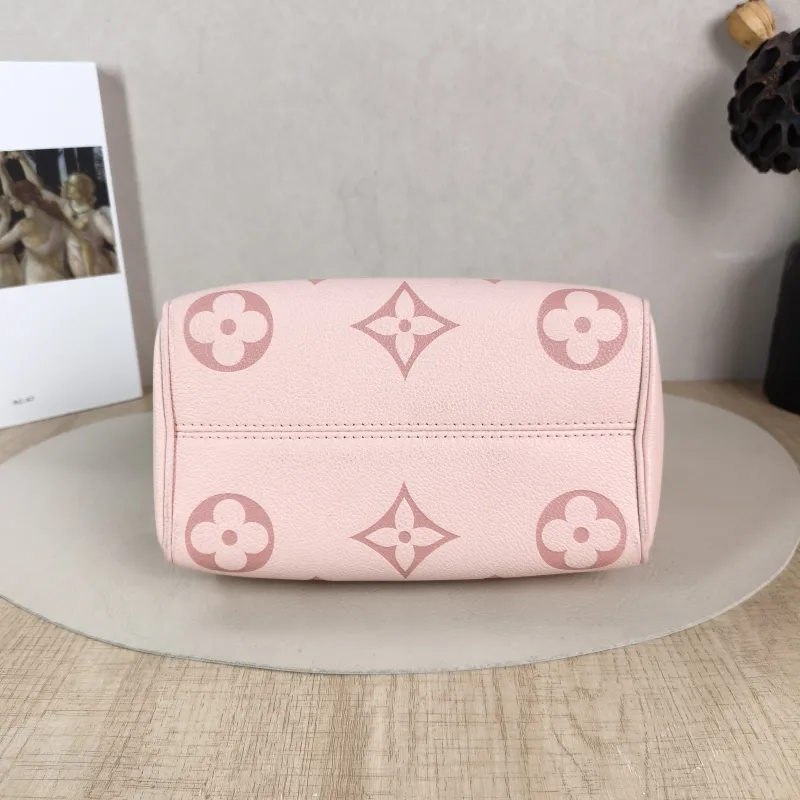 Louis Vuitton Crossbody Bag Speedy20 Pink Empreinte Embossed Calfskin Small 20.5 × 12 × 13.5 cm — cover view 5 of 6