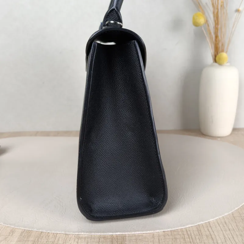 Moynat Crossbody Bag Crossbody Bag Black Calfskin 25.5 × 8 × 18.5 cm — detail view 6 of 11