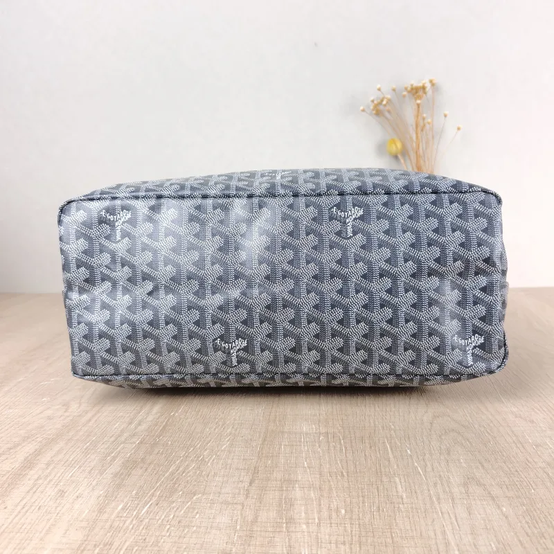 GOYARD Shoulder Bag Boheme Hobo Grey ine Canvas Small 43 × 14 × 27 cm — cover view 4 of 6
