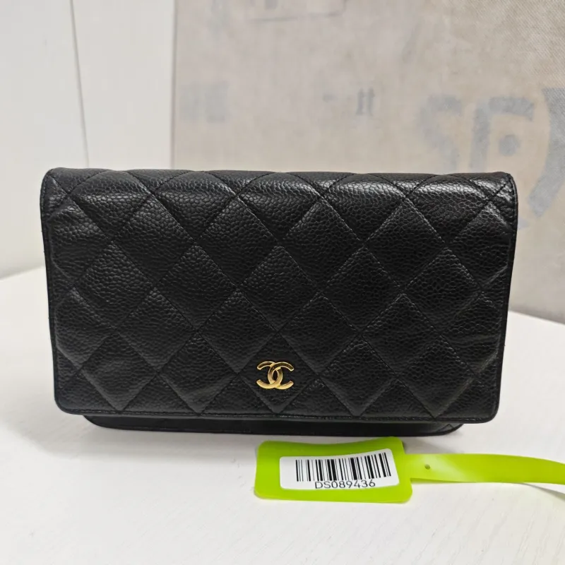 Chanel woc Black with Gold-Tone Hardware Grained Calfskin19