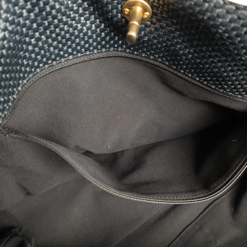 Chanel Shoulder Bag Tote Bag23M cocobeach Navy Woven One Size40 × 17 × 29 cm — detail view 14 of 14