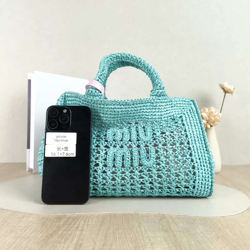 Miumiu Shoulder Bag Woven Woven One Size 29 × 5 × 20 cm — cover view 2 of 5