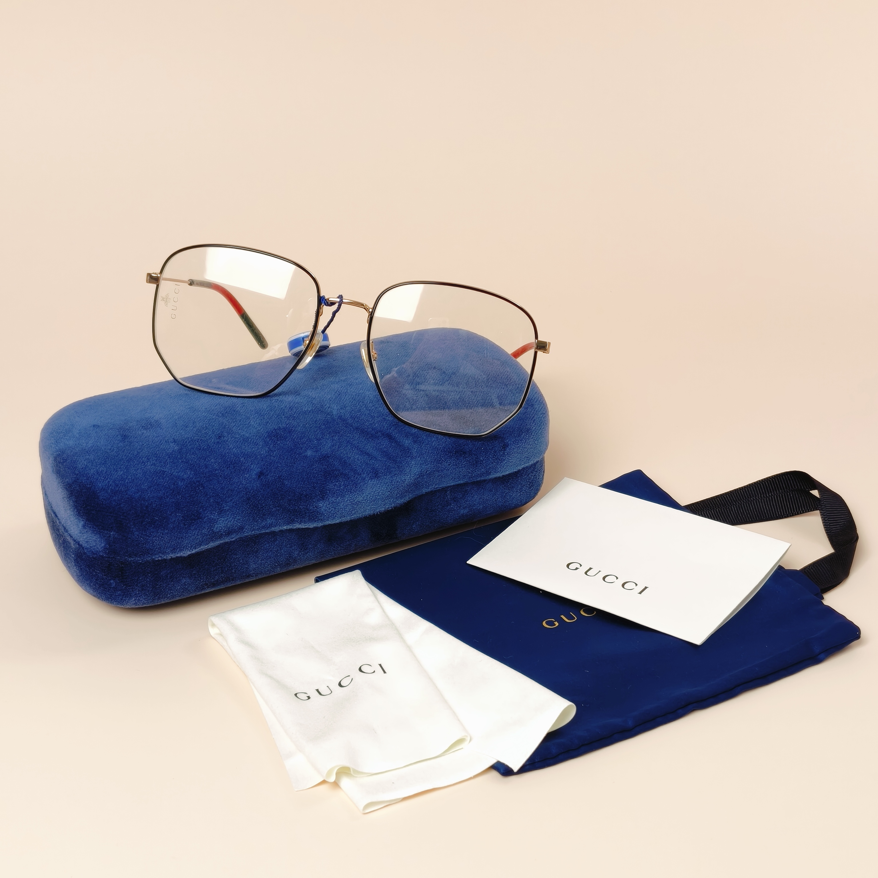 GUCCI Eyewear Eyewear Colorblock One Size — cover view 4 of 12