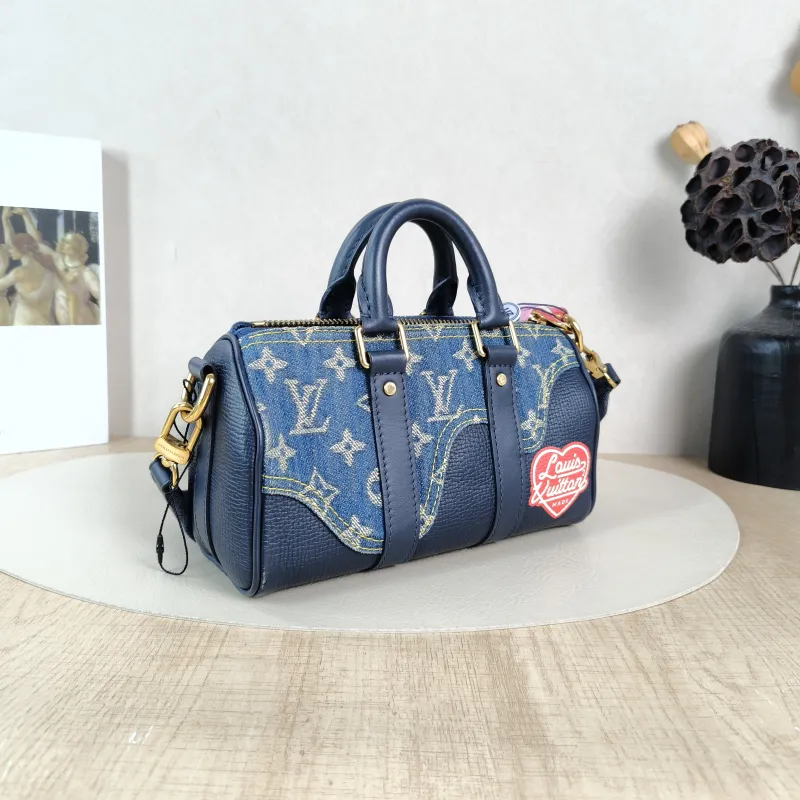 Louis Vuitton Crossbody Bag Keepall XS Nigo · Calfskinmini21 × 9 × 12 cm — cover view 3 of 6