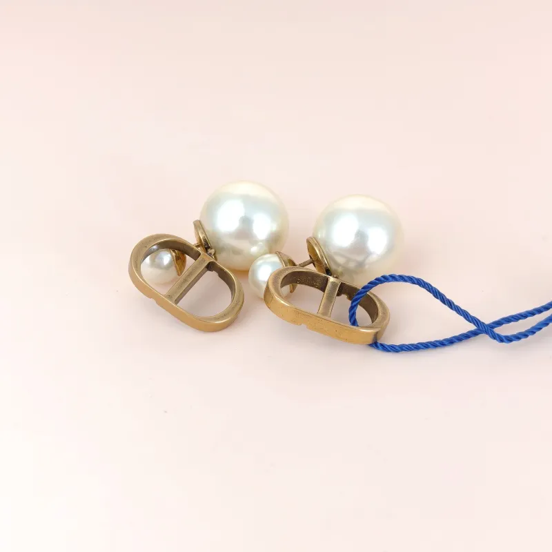 DIOR Earrings Earrings Gold One Size 1 โ cover view 3 of 6