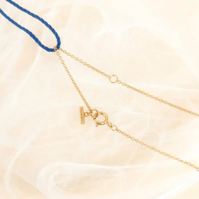 Tiffany&Co. Necklace TC ollection White Mother-of-Pearl18KY ellow Gold Diamond Large1.6*44.5 โ cover view 3 of 8