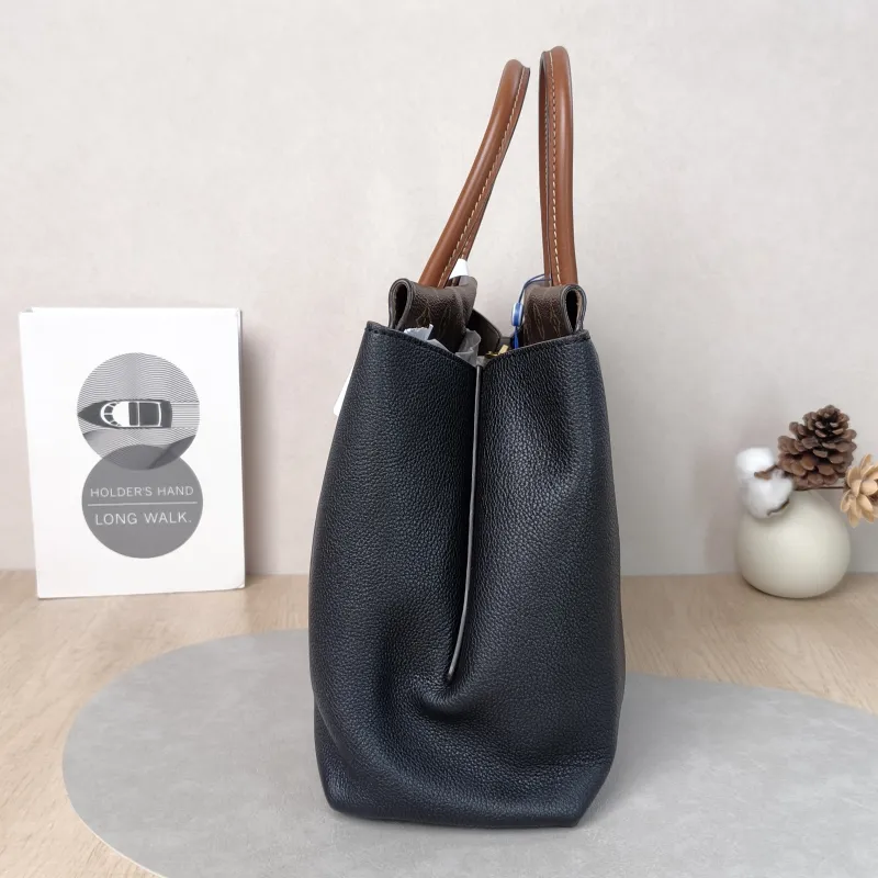 Louis Vuitton Top Handle Bag W Tote Black · Monogram PVC · Calfskin One Size35 × 11 × 25 cm — detail view 7 of 14