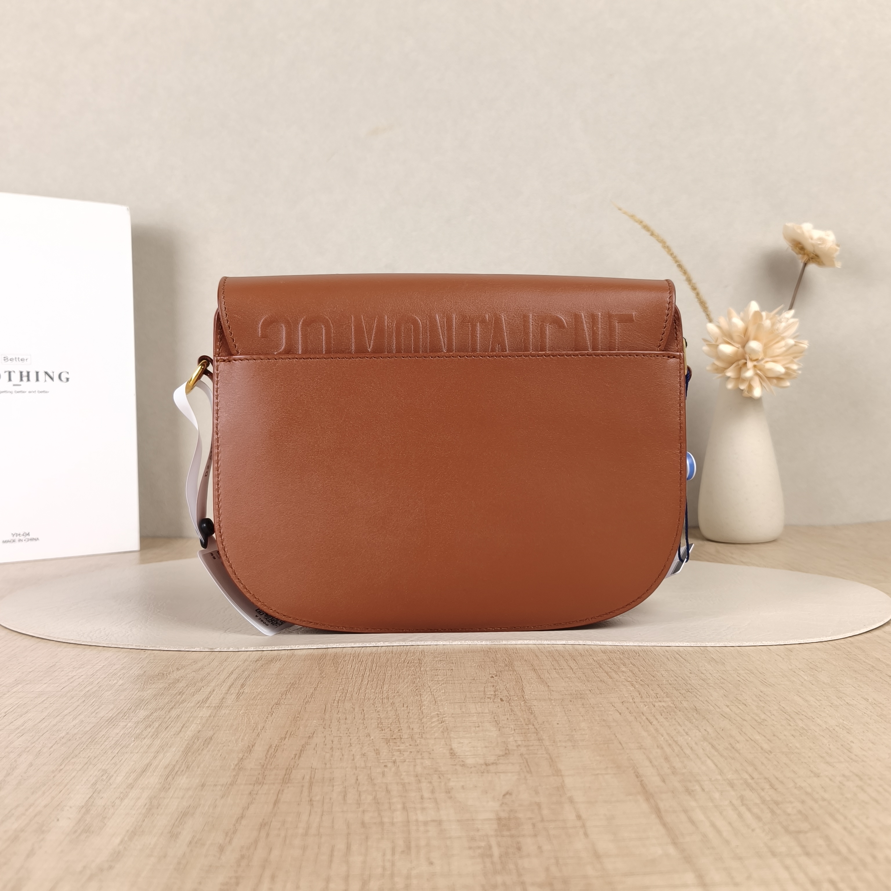 DIOR Crossbody Bag Bobby Caramel Calfskin22.5 × 6.5 × 17.5 cm — cover view 5 of 5