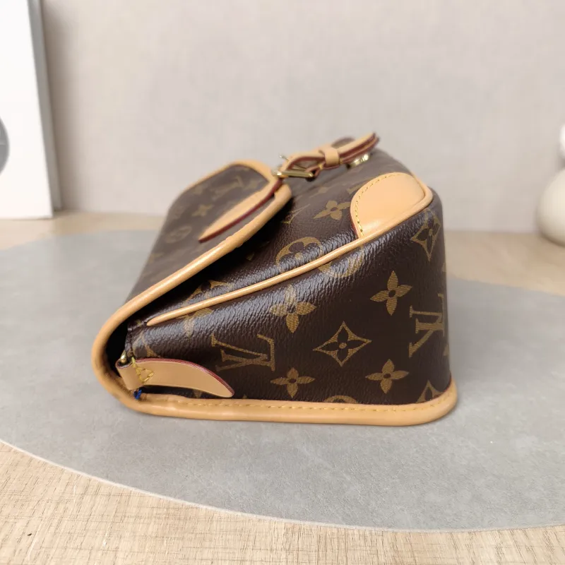 Louis Vuitton Crossbody Bag Diane Baguette Bag Shoulder Strap PVC Small 24 × 9 × 15 cm — detail view 15 of 15