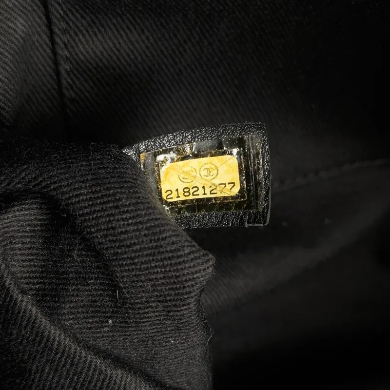 Chanel Top Handle Bag Shoulder Bag Black Grained Calfskin One Size 34 × 9 × 21 cm 21 — detail view 3 of 13