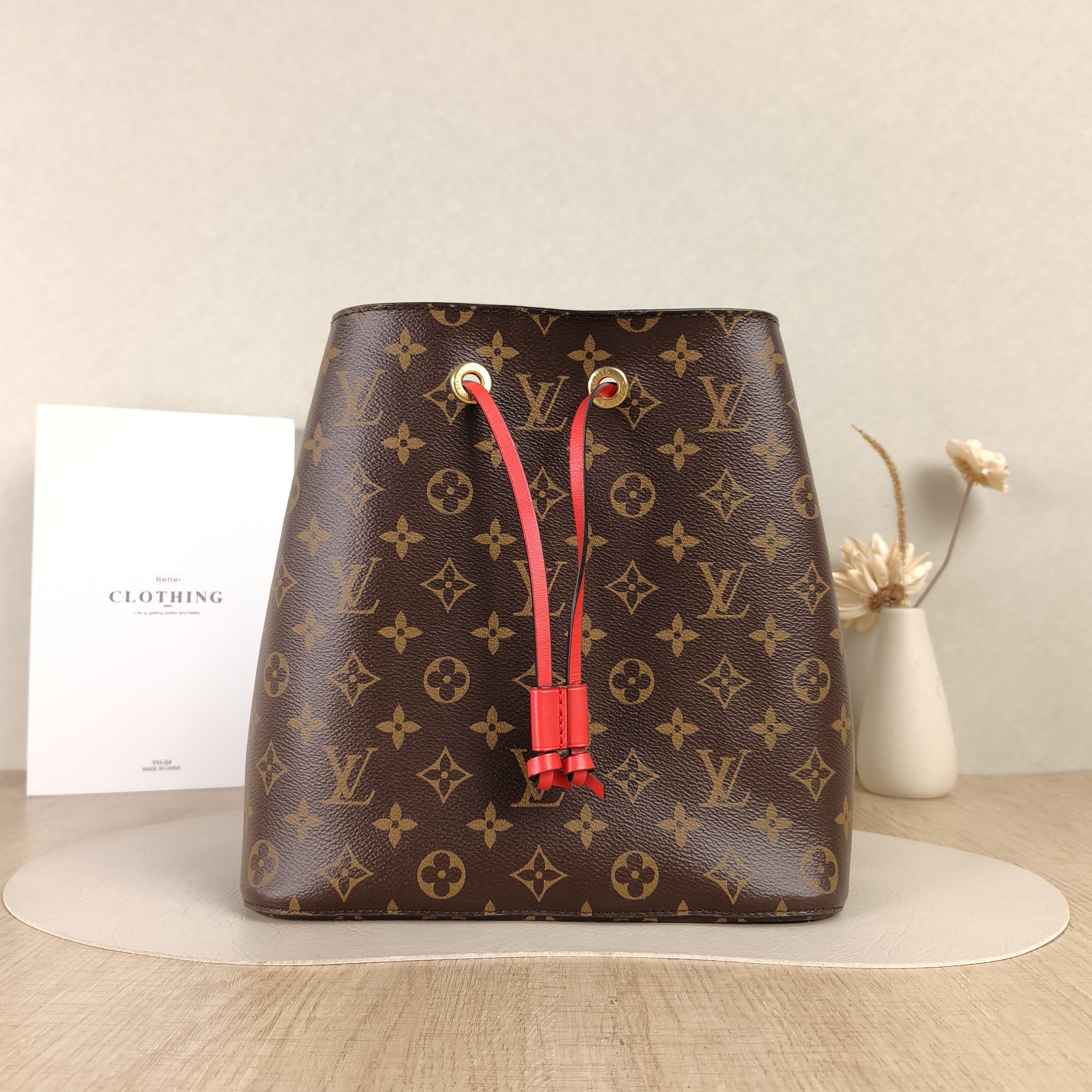 Louis Vuitton Shoulder Bag NÉONOÉ Bucket Bag PVC Medium26 × 17.5 × 26 cm