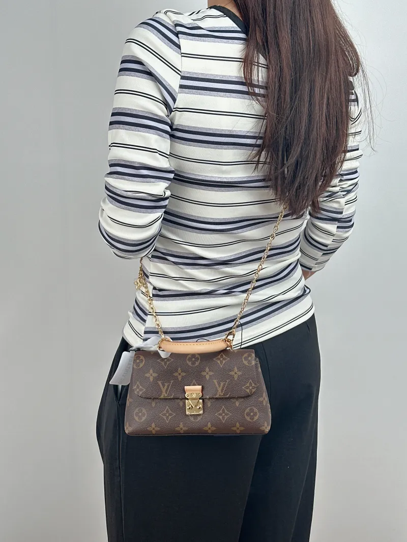 Louis Vuitton Crossbody Bag MADELEINE Monogram PVC nano 21 × 6 × 12.5 cm — on-model view 1 of 2