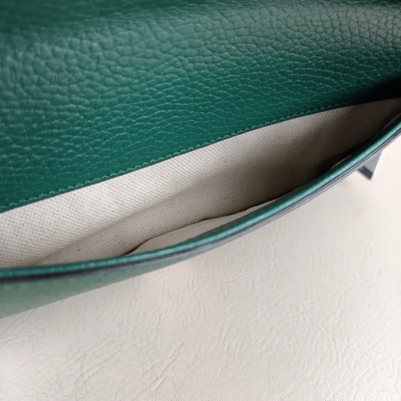 GUCCI Shoulder Bag Dionysus Green Calfskin Small 25 × 7 × 13.5 cm — detail view 4 of 11