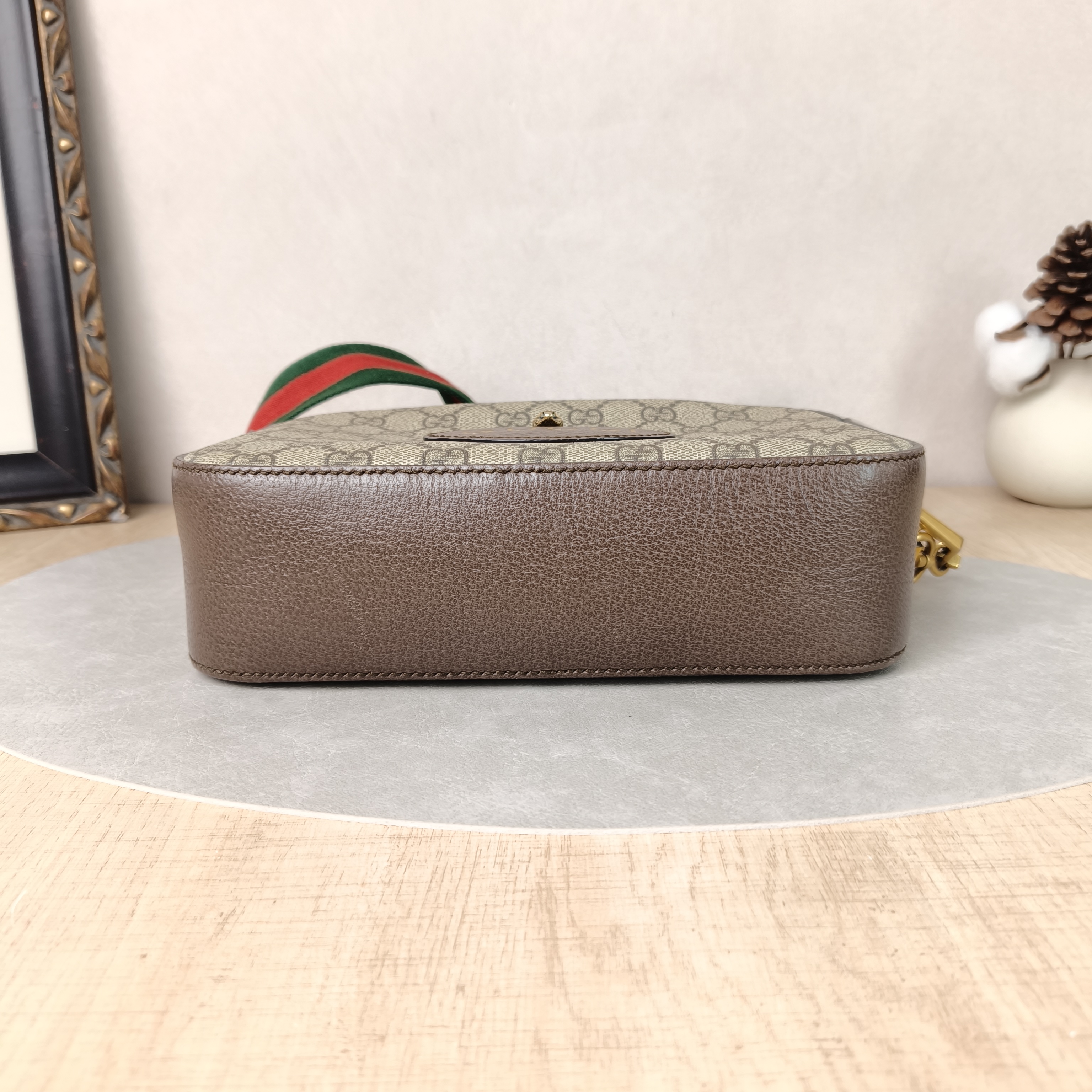 GUCCI Crossbody Bag Neo Vintage Camera Bag Monogram PVC Medium24 × 7 × 14.5 cm — cover view 3 of 5