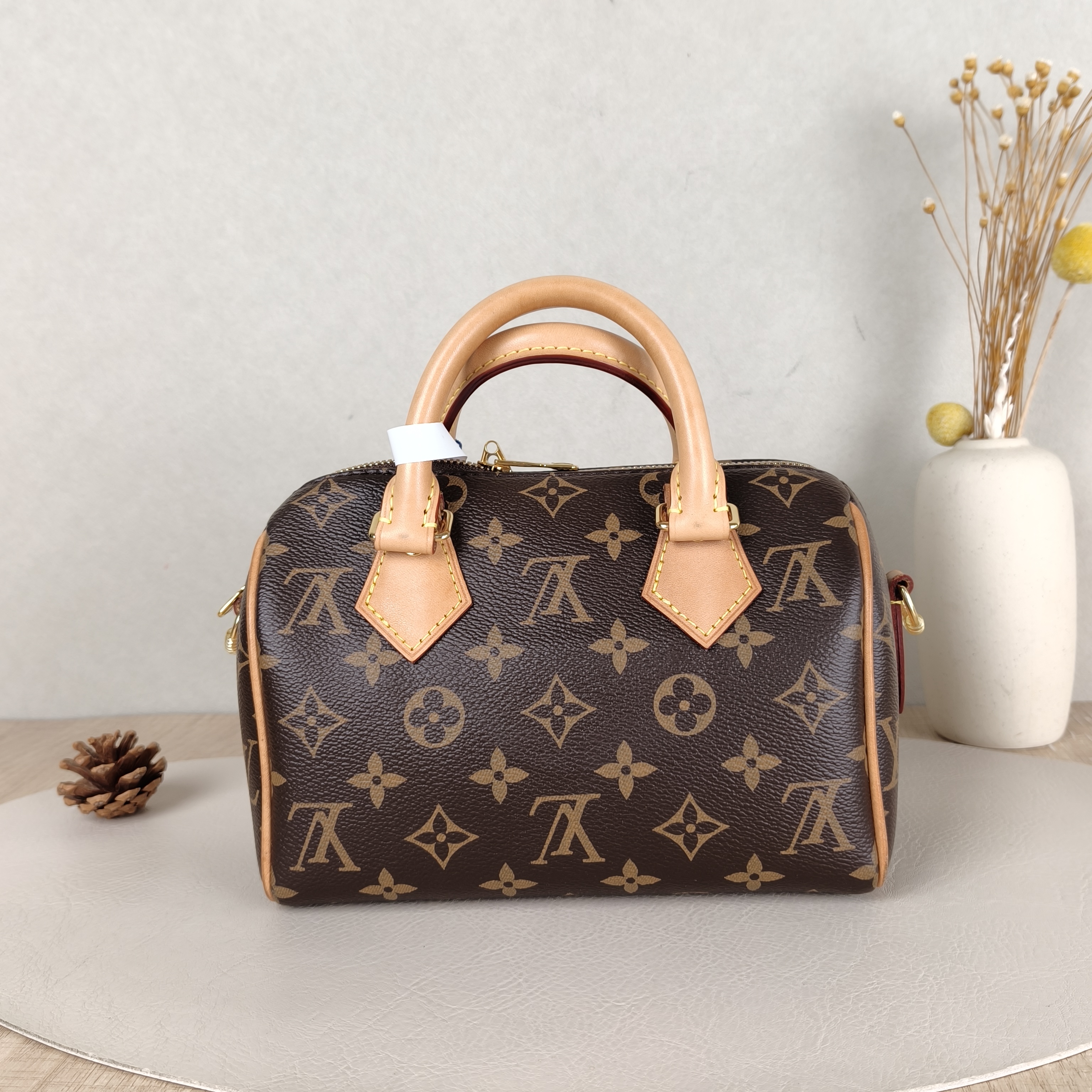 Louis Vuitton Crossbody Bag Speedy20 Shoulder Strap PVC Small20.5 × 12 × 13.5 cm — cover view 3 of 6
