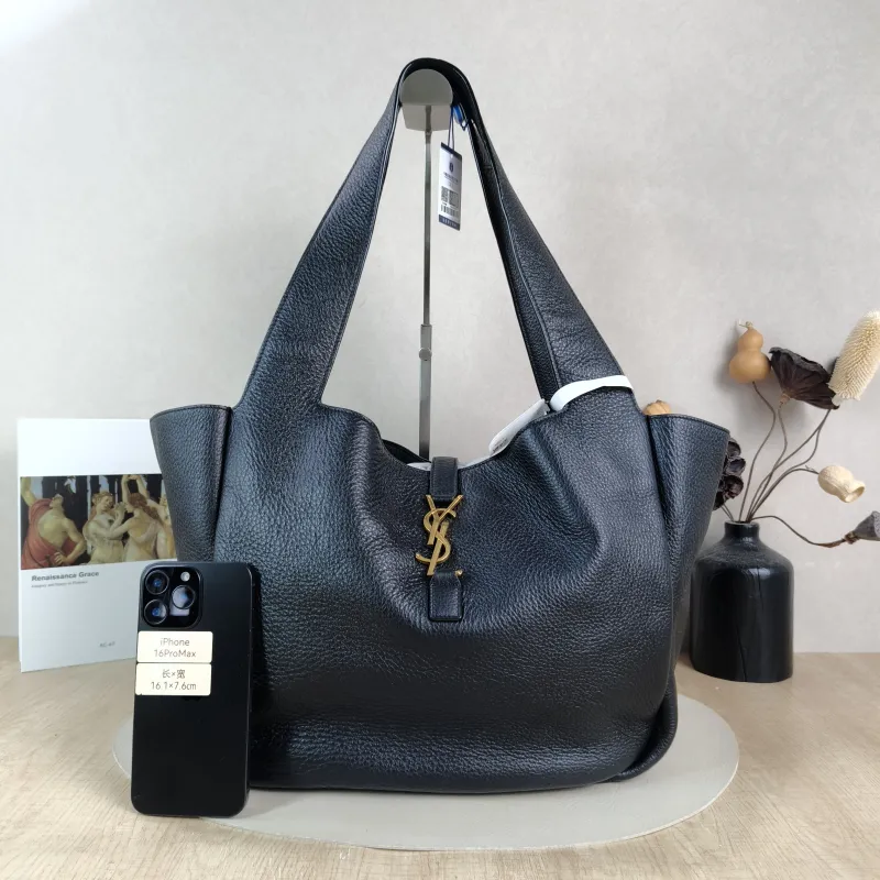 SAINT LAURENT Shoulder Bag LE 5 À 7 BEA Black One Size36 × 11 × 28 cm — cover view 4 of 5