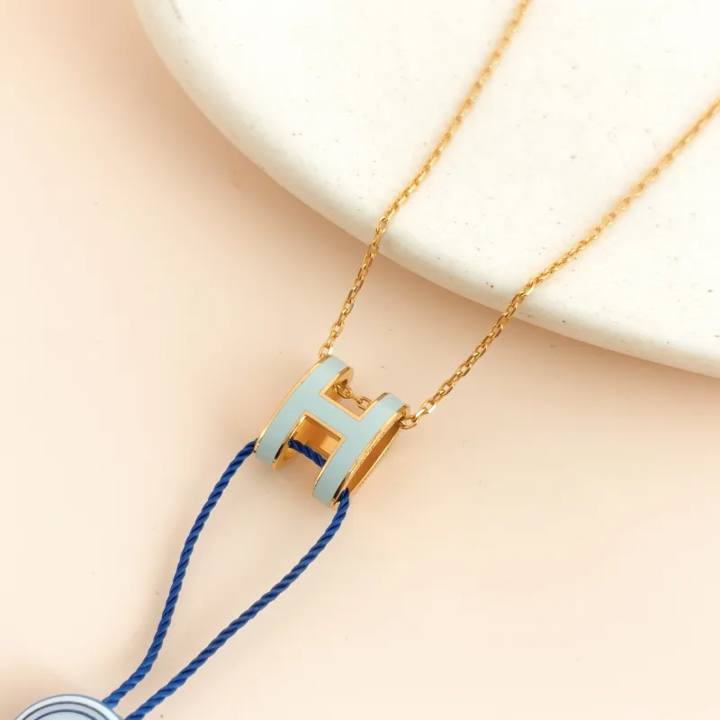 Hermès Necklace Pop HN ecklace Blue Large 40cm — cover view 5 of 7