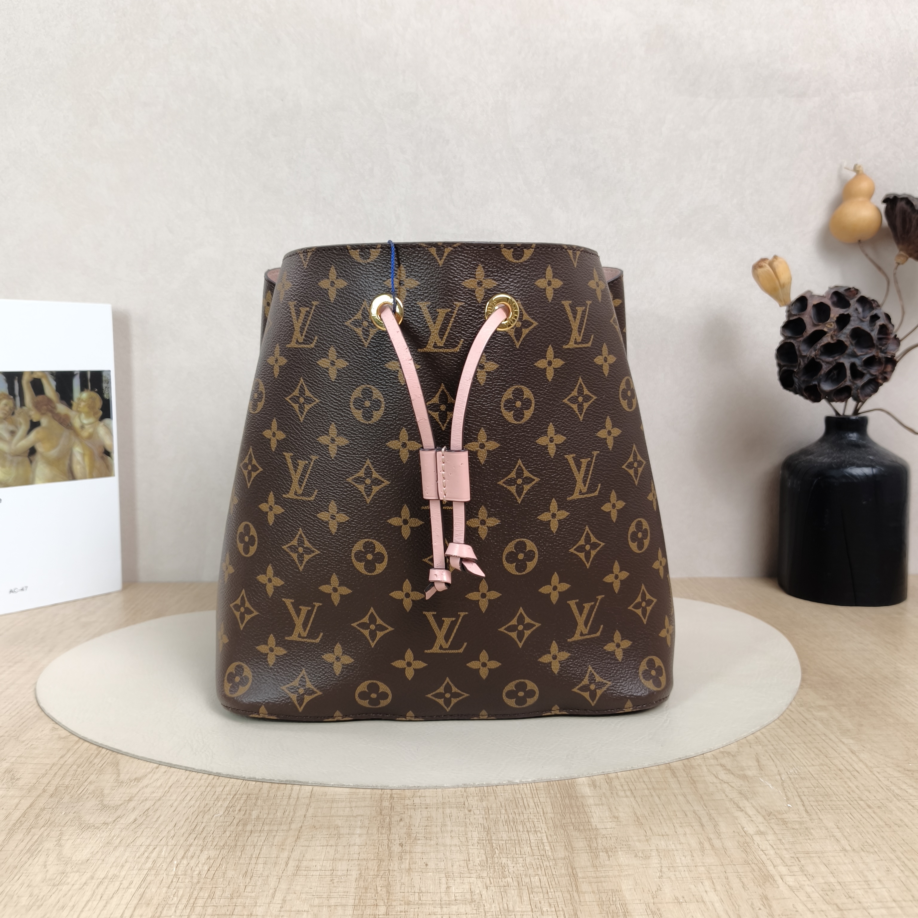 Louis Vuitton Shoulder Bag NÉONOÉ Bucket Bag PVC Medium26 × 17.5 × 26 cm