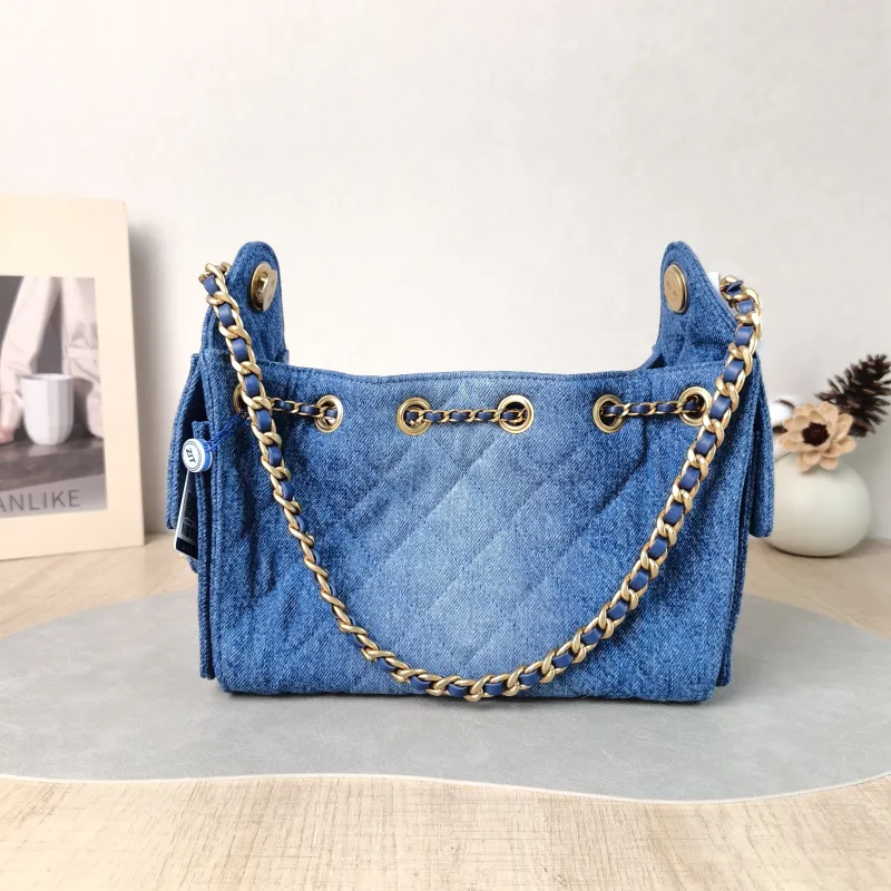 Chanel Crossbody Bag 25Bag Blue Mini 22 × 12.5 × 20 cm — cover view 5 of 6
